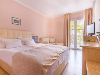 Standard- und Komfort- Zweibettzimmer im Hotel Malin